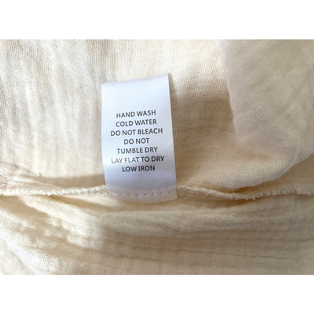 Mazik Blouse Women's Sz M Light Peach V-Neck 100% Cotton Ruffles Pullover - Picture 11 of 11